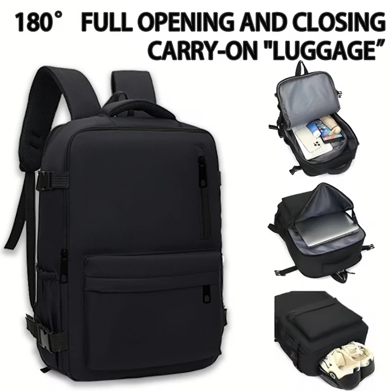 Picture 3: Convenient Versatile Travel Backpack Adjustable-strap Lightweight for Daily Use Storage Laptop Casual Functional Bag