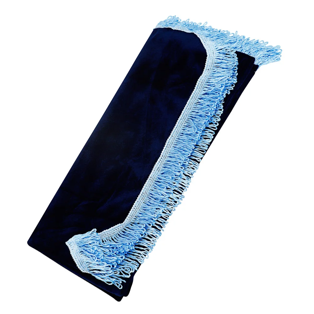 

Piano Cover Pianoforte Square Tassel Upright Dust Half Phi Full Golden Velvet Protector Cloth