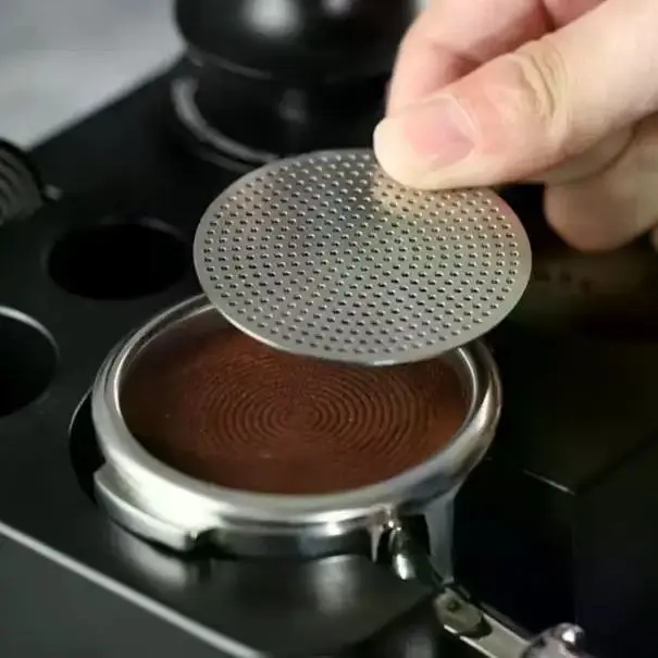 Portafilter Reusable Professional Brewing Tool Barista Coffee Puck Screen Mesh for 51 53 58.35mm