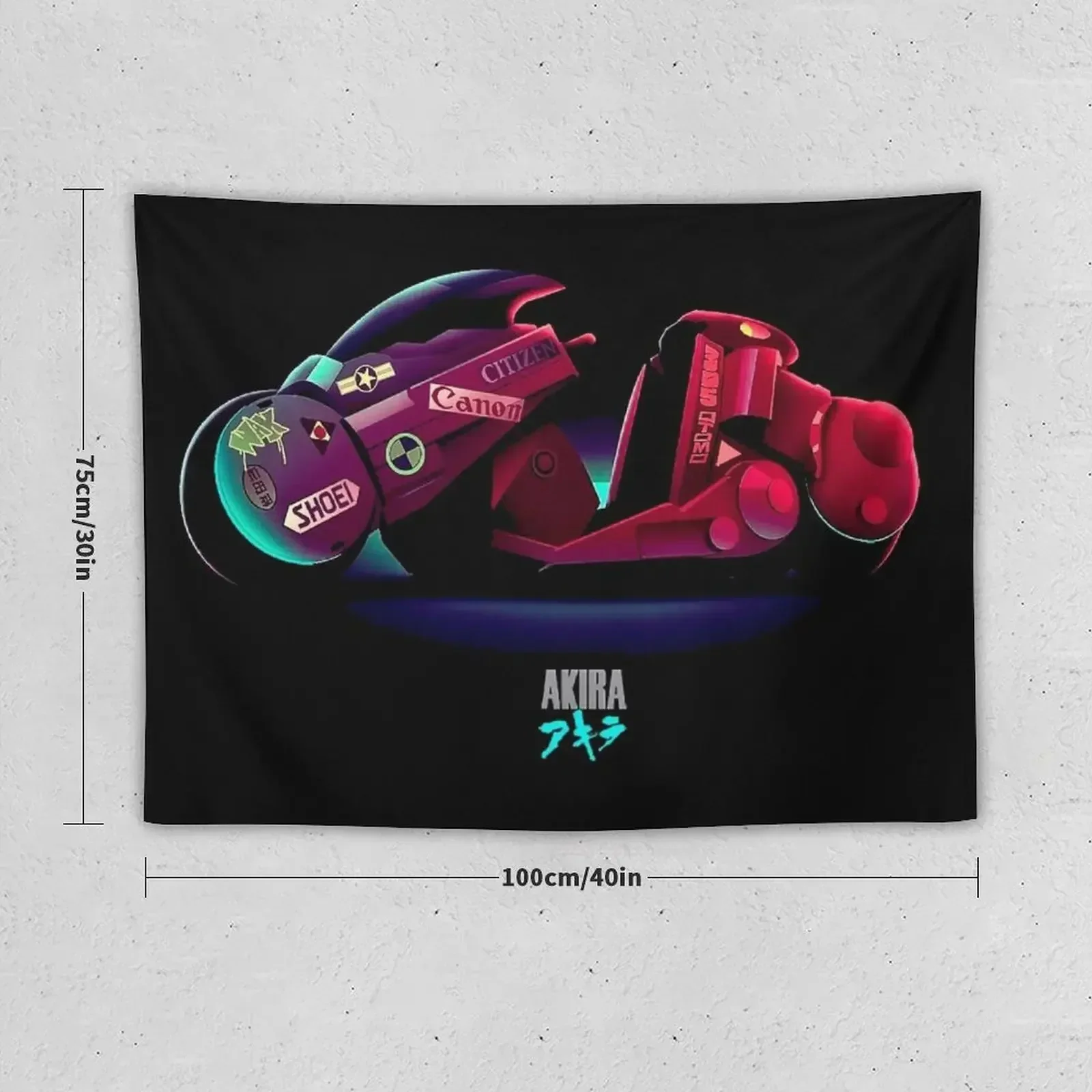 Akira Super Motorbike Tapestry Home Decoration Decoration For Bedroom Tapestry