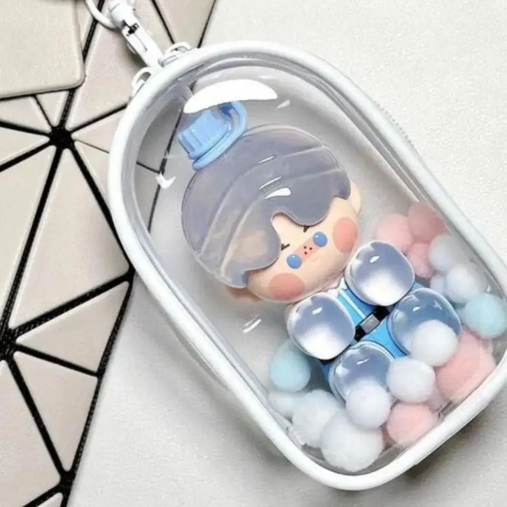 

High Quality Dolls Storage Pouch Transparent Nendoroid Toys Display Bags Mini Keychain Bag Transparent Toy Mystery Box Gift Bags
