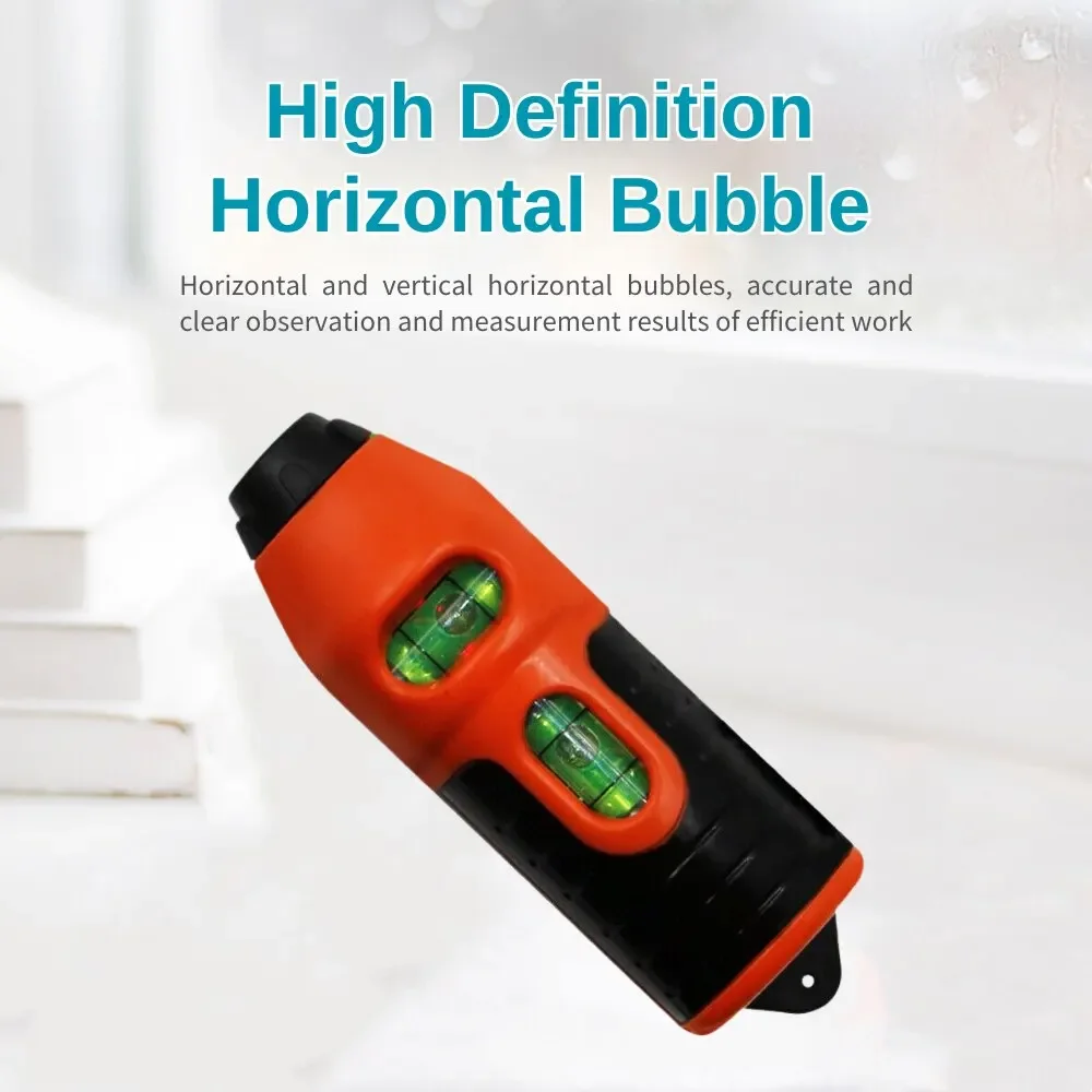 Mini Portable Laser Level Vertical Horizontal Laser Line Projection Tools Vertical Measuring Spirit Level Tool Laser Level