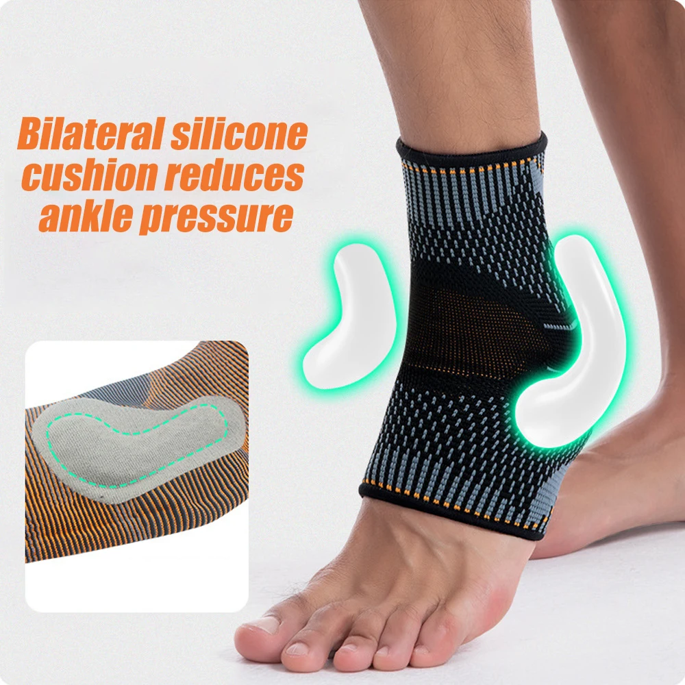 

1 шт. поддержка лодыжки для лечения травм: стабилизирует мышцы/сустав, снимает боль — идеально подходит для футбола, баскетбола, бега