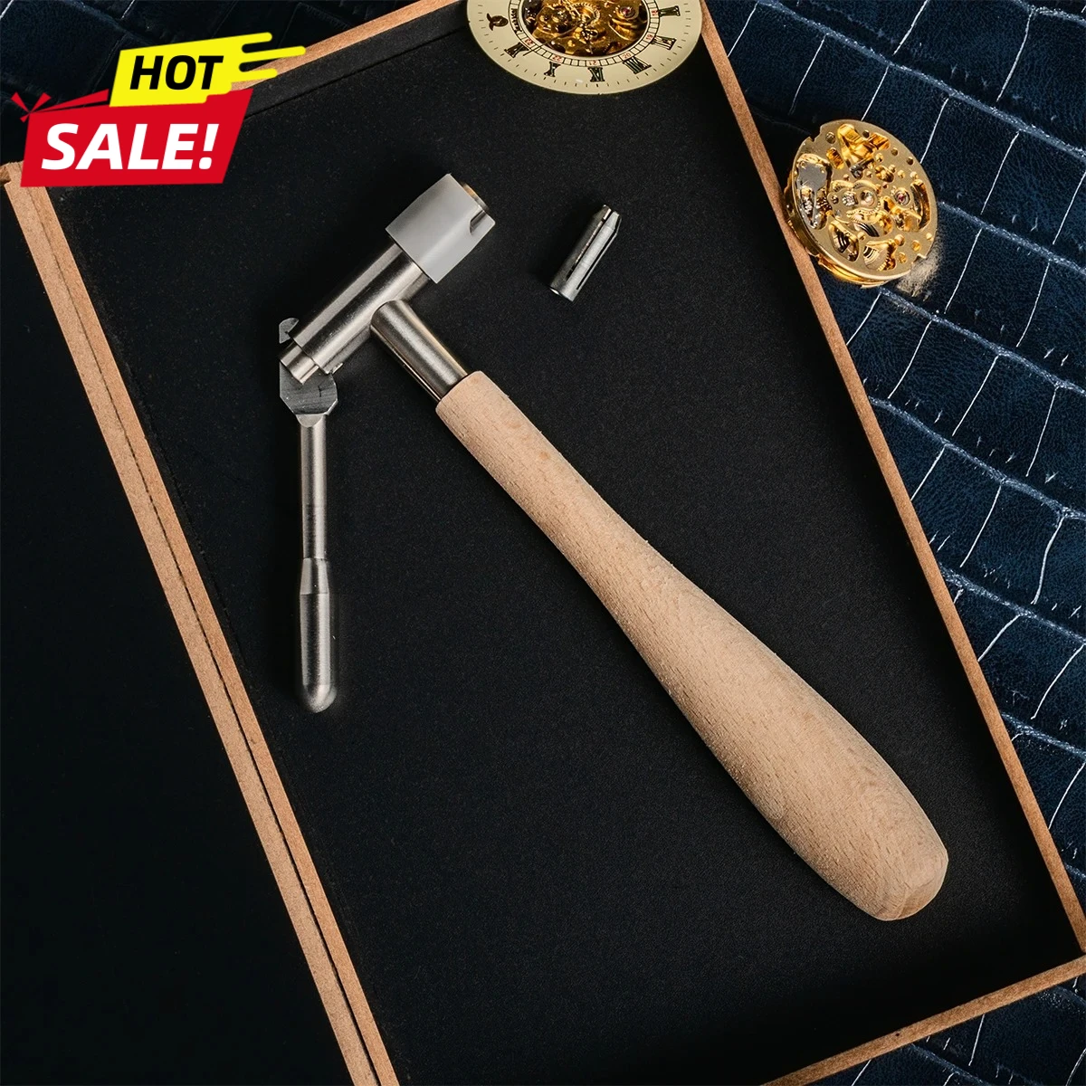 

Watchmaker Tool Pinion Puller for Movement Repair: Removes Pinions Without Damaging the Second Hand Shaft Wheel Removal Tool