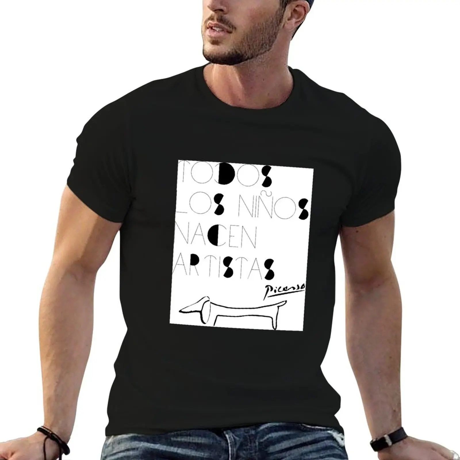 

Pequeos Artistas T-Shirt Funny t-shirt oversized graphic tee anime t shirts oversizeds mens t shirt graphic