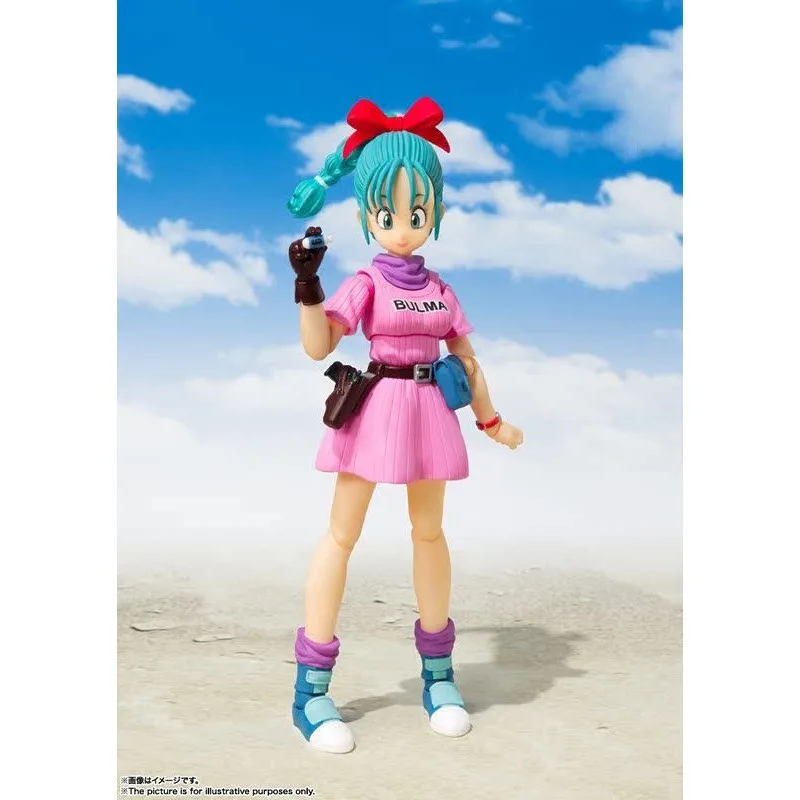 Bandai S.H.Figuarts Dragon Ball modèle Kit véritable SHF Bulma aventure commence Anime figurine pour enfants jouets cadeaux de noël