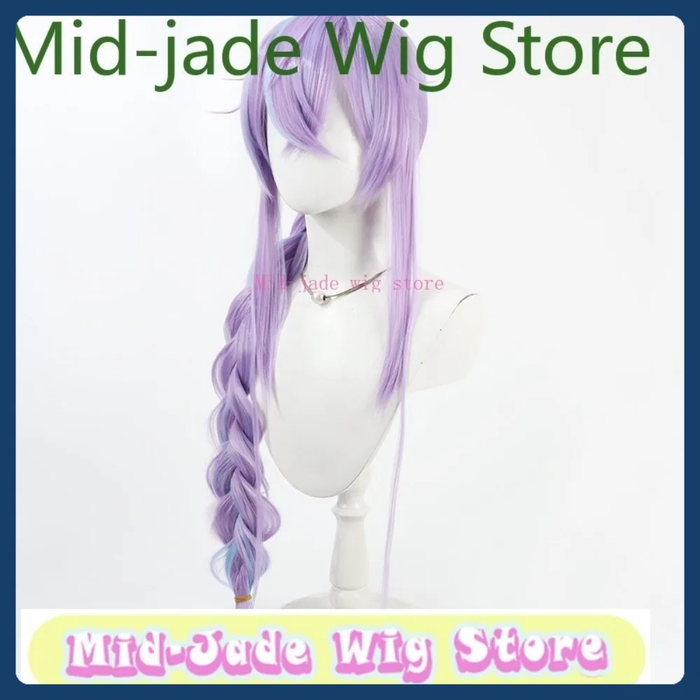 Peruka Mid-jade Wig Store VTuber Hoshirube Shosei Cosplay Halloween Anime Gra Role-playing Syntetyczne Włosy Rekwizyty do Przebrań