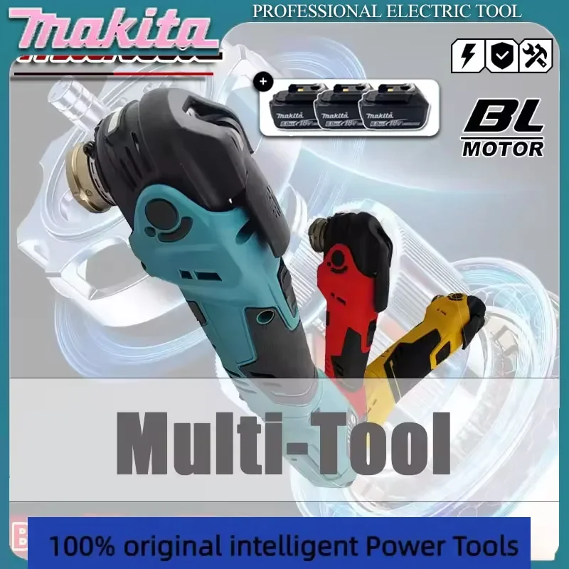 

Makita Multifunction Vibration Power Tools Electric Trimmer Saw Oscillating Tool Compatible with Dewalt/Milwaukee Battery