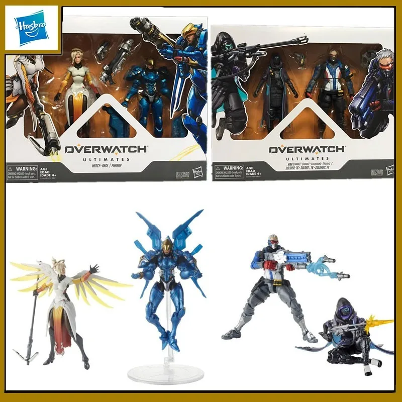Hasbro оригинальный Overwatch аниме оригинальная пара танцевальных костюмов 6-дюймовые фигурки игрушки для мальчиков и девочек детский подарок коллекционный