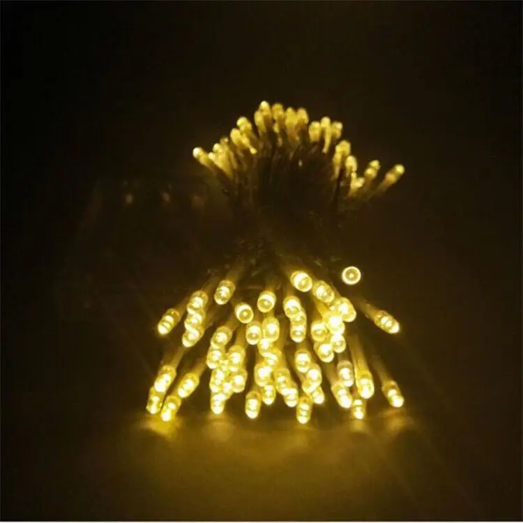 

5M 50 LED AA Battery operate clear String Fairy Light night Lamp Xmas Christmas Wedding Festival Party decor-9 colors optional