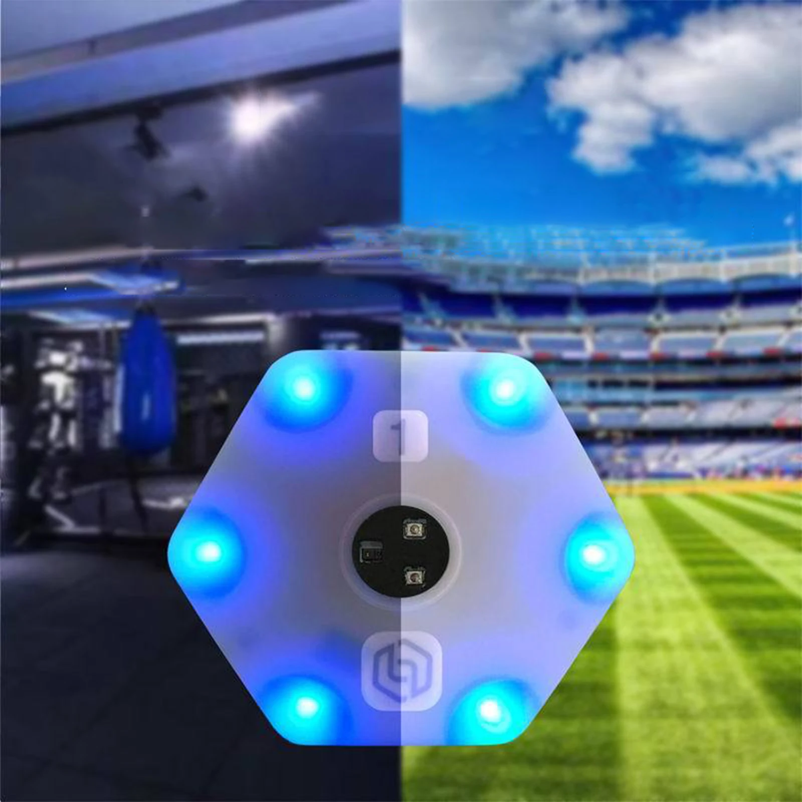 Reaction Training Light Training Lamp LED Speed Agility Response Equipment Boxing React Sensory Agile Training for Indoor Sports