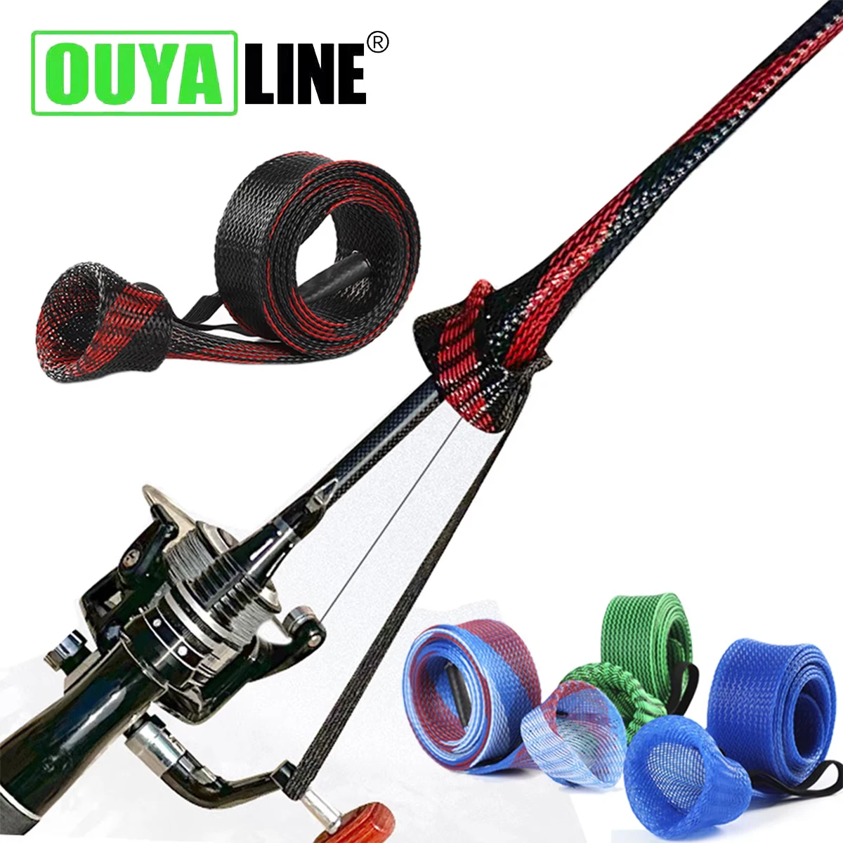 Fishing Rod Case - OUYALINE Custodia protettiva per canna da