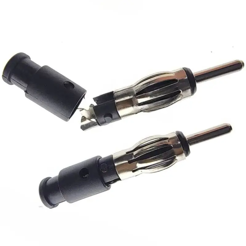 2/5Pcs Car CD Radio Male Aerial Antenna Plug Repair Adapter Plastic Handle Connector for Car Radios Antennas 3.2mm CAR Connector