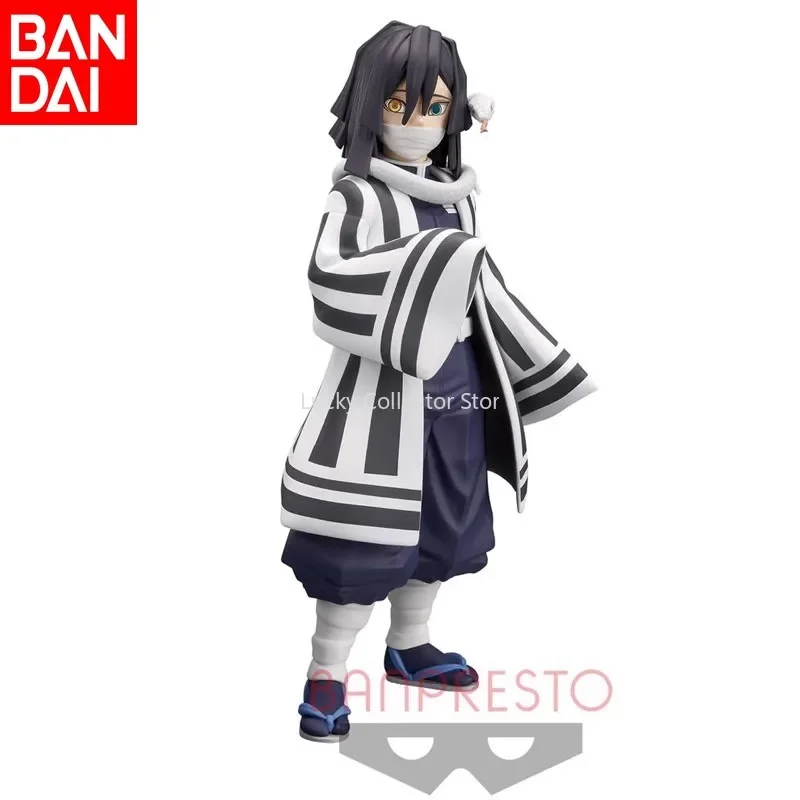 Demon Slayer Kimetsu No Yaiba Kizuna's Outfit Iguro Kobanai Figure Bandai Doll Model Desktop Ornament Toy Birthday Gifts