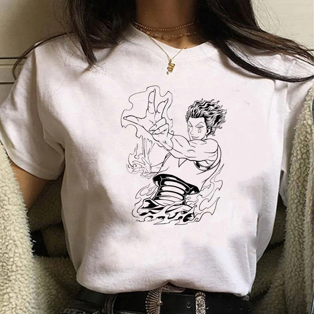 Hunter x Hunter t-shirt women kawaii gothic jojifuku funny 80s shirt japan jojifuku cutecore y2k