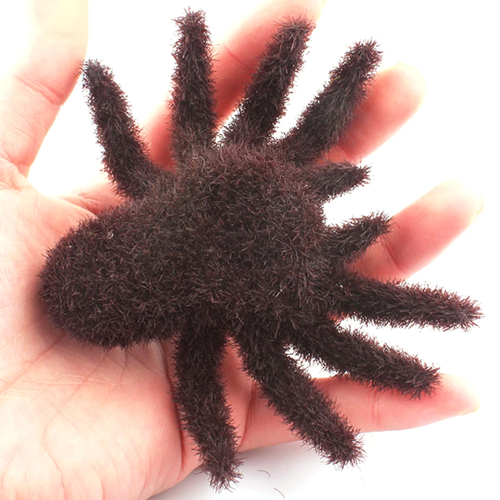 

Artificial Giant Spider Simulation Realistic Scary Hairy Spider Multipurpose Halloween Fake Hairy Spider Outdoor Indoor Decor