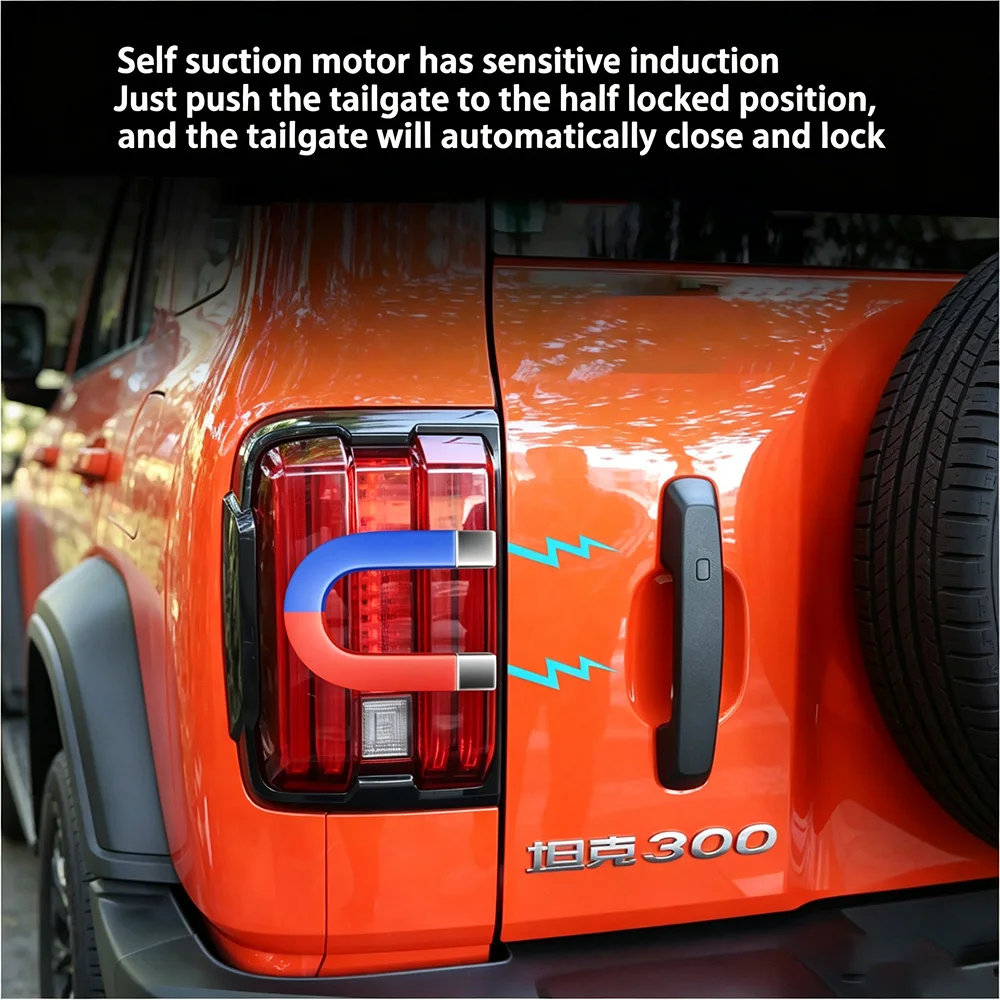ZJCGO for Haval V7 Raptor 2023-2026 Automatic Power Liftgate with Soft Close Anti-Pinch  Waterproof Motor Fit  Simple Install