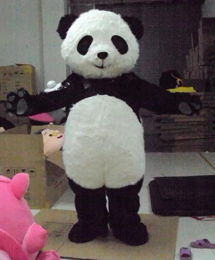 

New Adult Best Sale Cute Baby Panda Animal Cartoon Mascot Costume Christmas Fancy Dress Halloween Mascot Costume