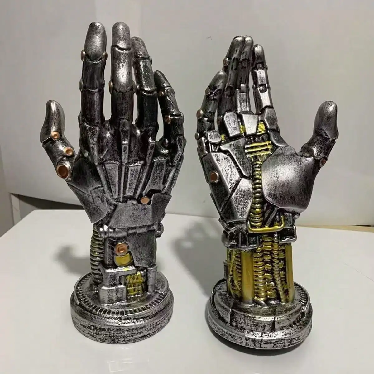 Suporte para Controle de Jogo em Formato de Robô Cyberpunk 3D, ideal para escritório, decoração de casa, Natal, Halloween, presentes de aniversário, festas.