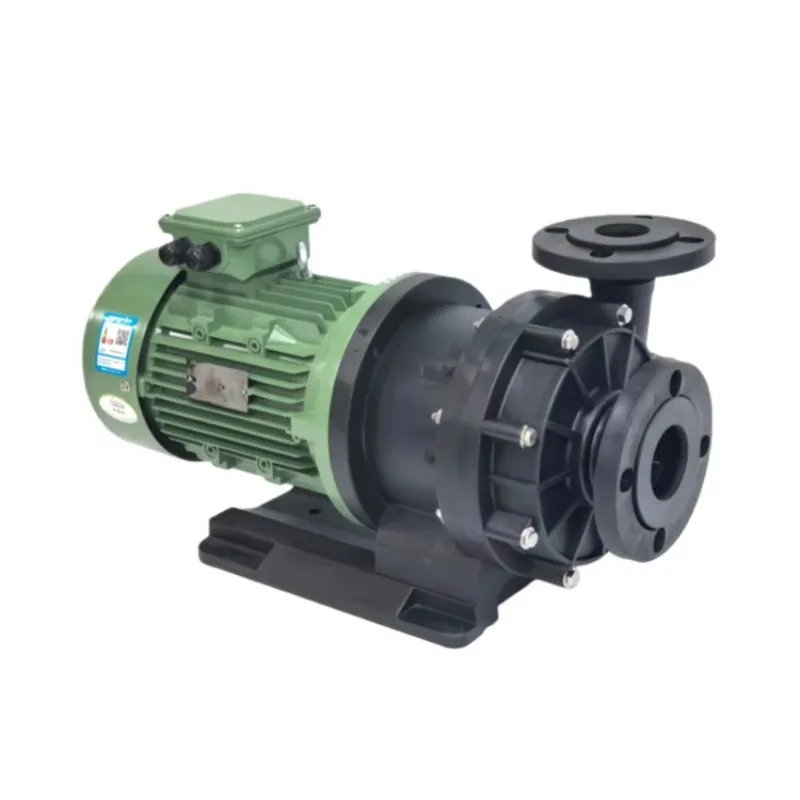 3.75kW PP+GF/ETFE+CF Plastic Centrifugal Circulating Pump  Drive 800 L/min for Water Treatment Chemical Applications
