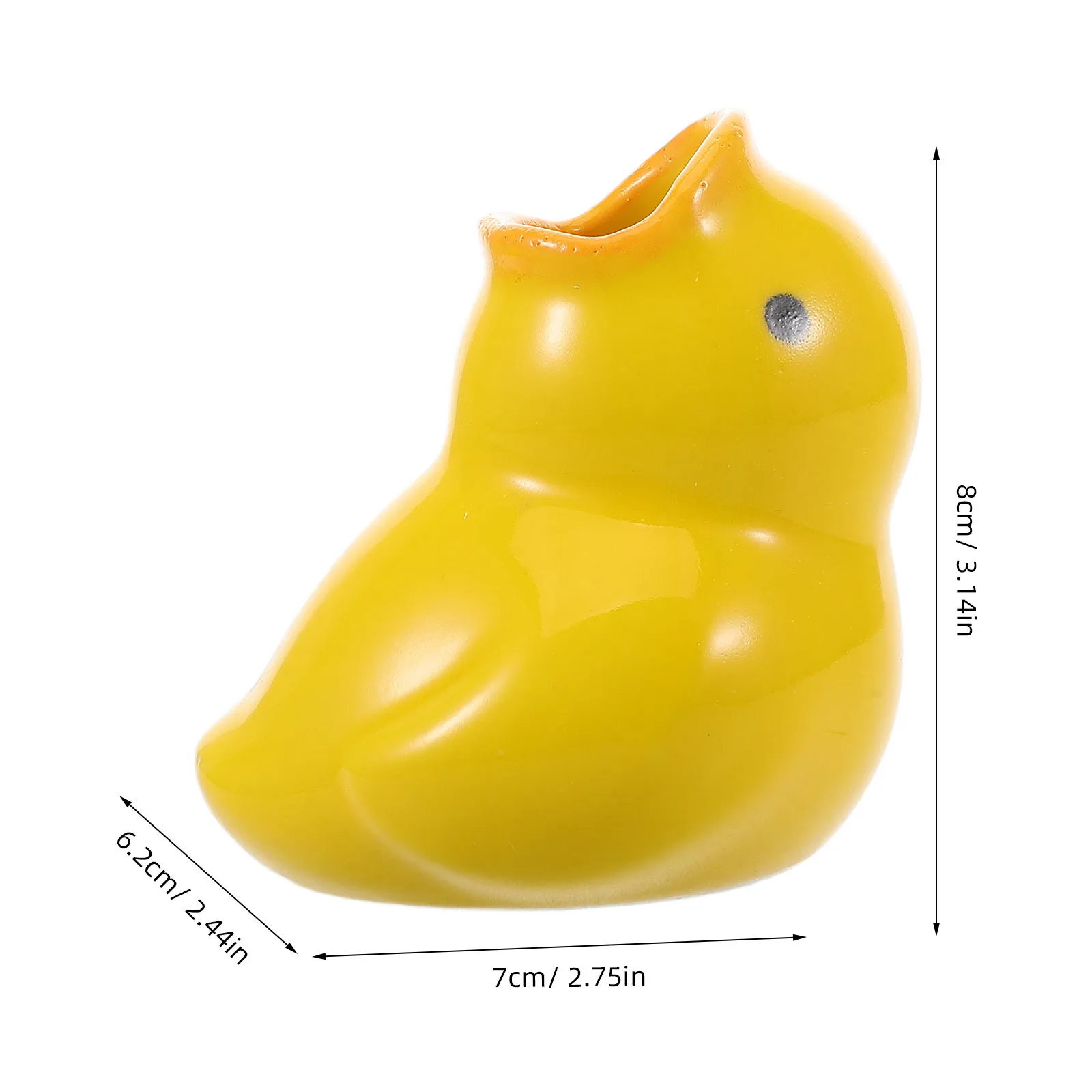 السيراميك بطة حامل فرشاة الأسنان لطيف الكرتون الحمام كونترتوب المنظم الحلاقة حامل صغير حامل فرشاة الأسنان الزخرفية #4