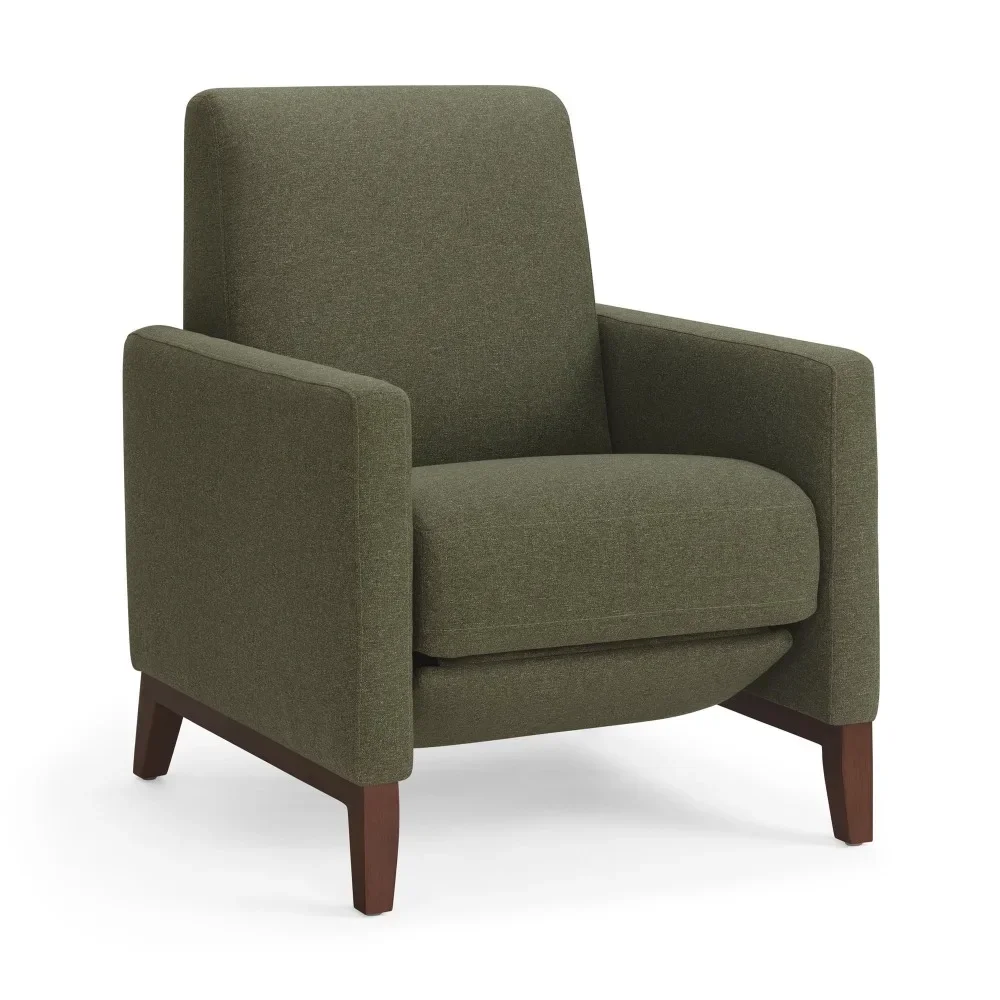 Reading Push Back Fauteuil, Olijfloungestoel