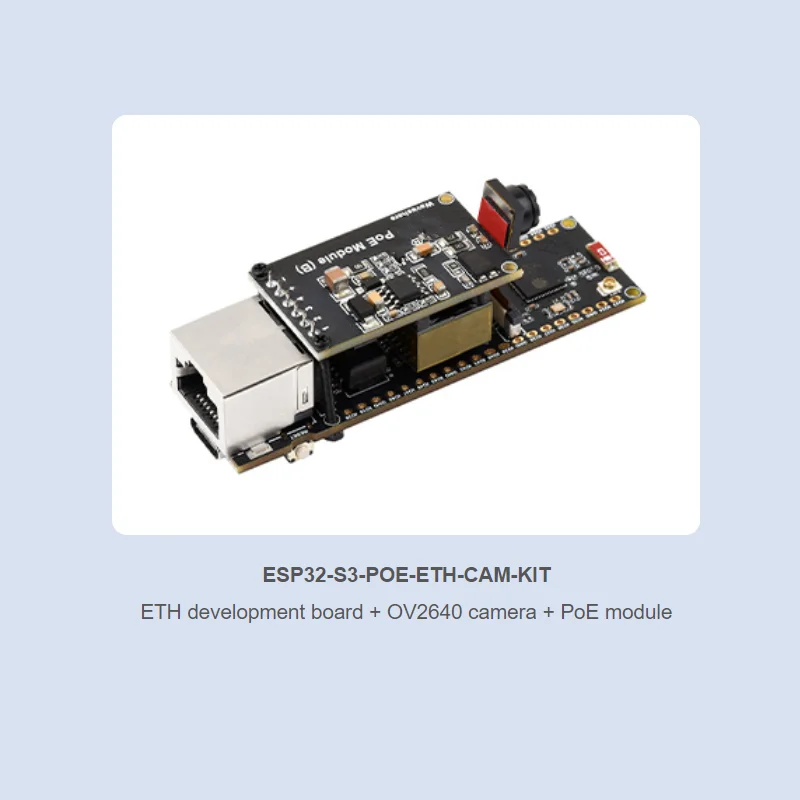 ESP32-S3-ETH Ethernet-Entwicklungsboard W5500-Chip 10/100 Mbit/s unterstützt WLAN/Bluetooth – Detail 12