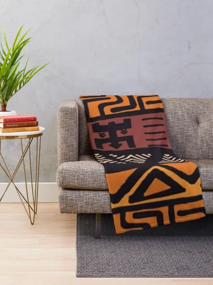 African tribal print Throw Blanket Quilt For Decorative Sofa Single anime Blankets