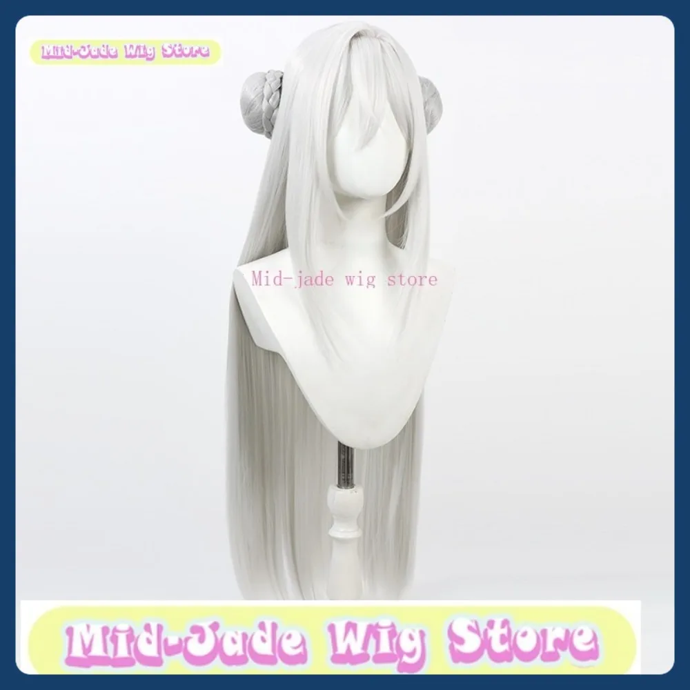 ミッドジェイドウィッグ ヴィクトリア・ブライトシールド コスプレウィッグ アニメゲーム ロールプレイング 人工毛 ハロウィンパーティーコスチューム小道具
