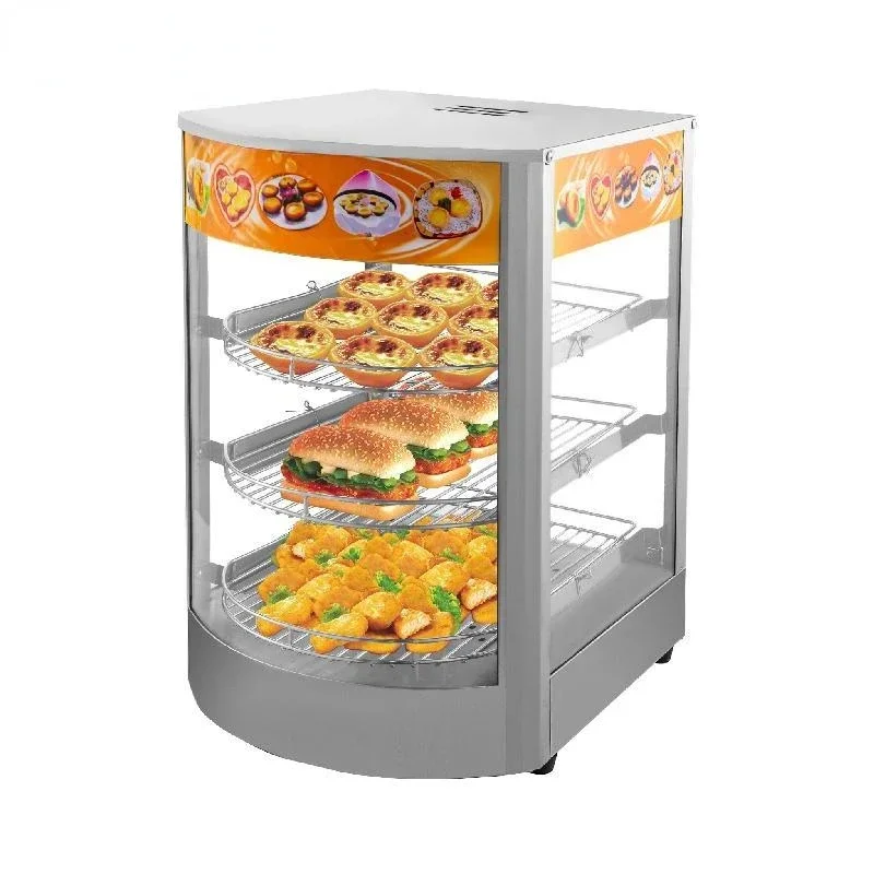 

r Food Warmer Countertop Adjustable Temperature Pizza Pastry Burger Warmer Kitchen Appliance Commercial Restaurants