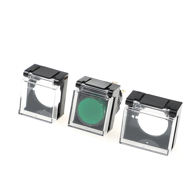 16mm Series Push Button Switch protection Cover with Spring or Not Switch Cover