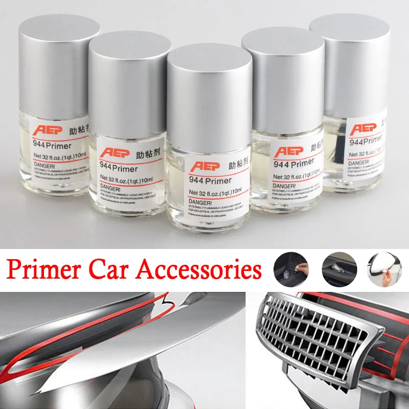 2/1PCS Special price 944 Adhesive Primer Adhesion Promoter Increase Car Wrapping Application Tool Car Door Styling For Tape 10ML