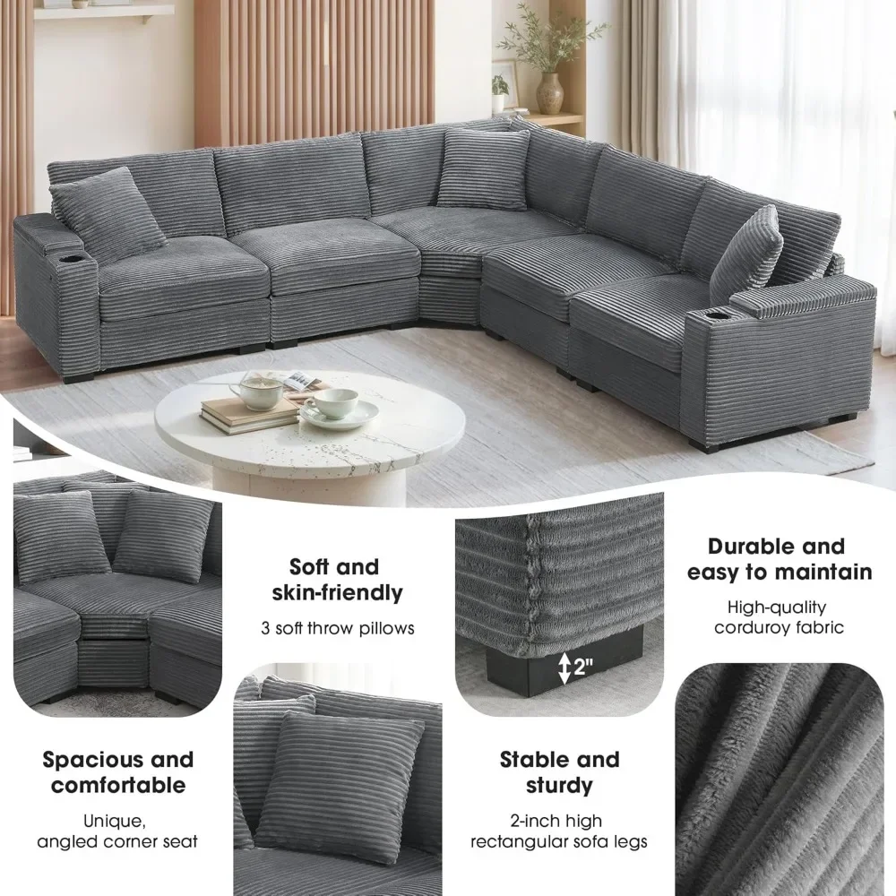Thumbnail 3 - #1 L-Shaped Corner Sofas Discount Picks