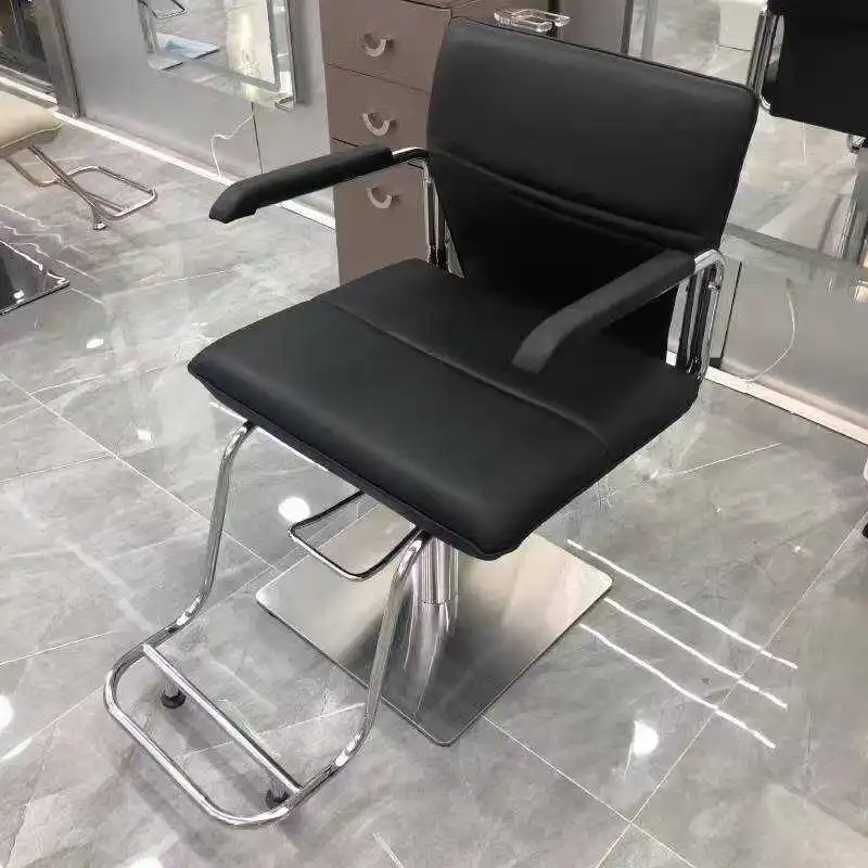 

Light luxury hair chair High-end Internet celebrity simple barber shop dedicated liftable hair salon Modern perm and dyeing