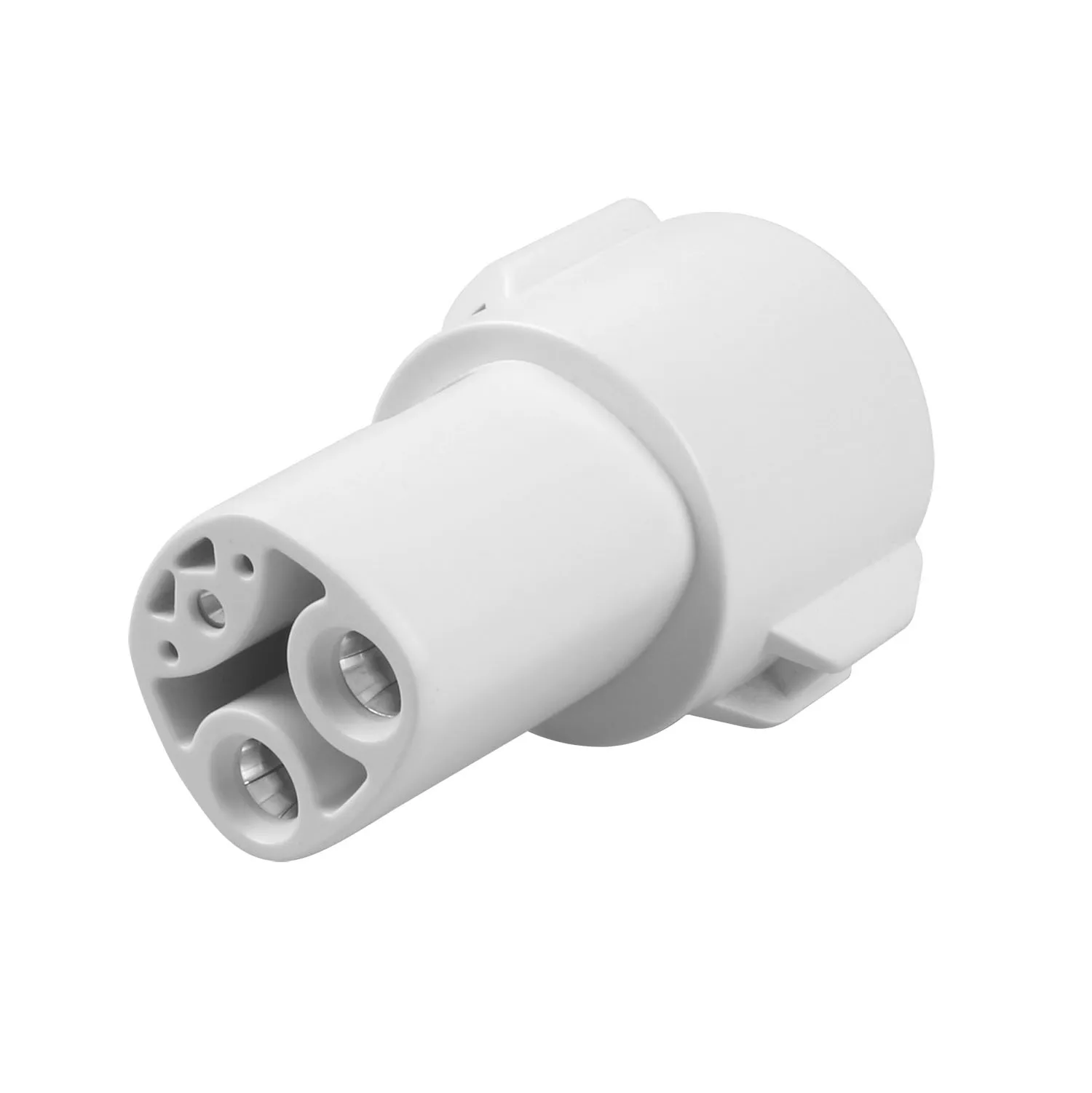 EU to US EV Charging Adapter Type 2 to Type 1 AC Converter with Locking Clip for Electric Vehicles