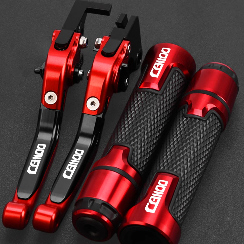 

Motorcycle CNC Aluminum FOR HONDA CB1100 CB 1100 GIOspecial 2013 2014 2015 2016 Adjustable Brake Clutch Levers Handlebar grips
