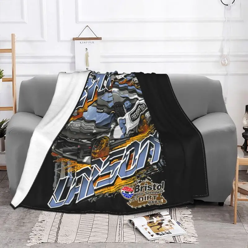 Kyle Larson Hendrick Motorsports Team Collection Blanket Casual Textile Super Warm Sofa Dedicated Home Decotation