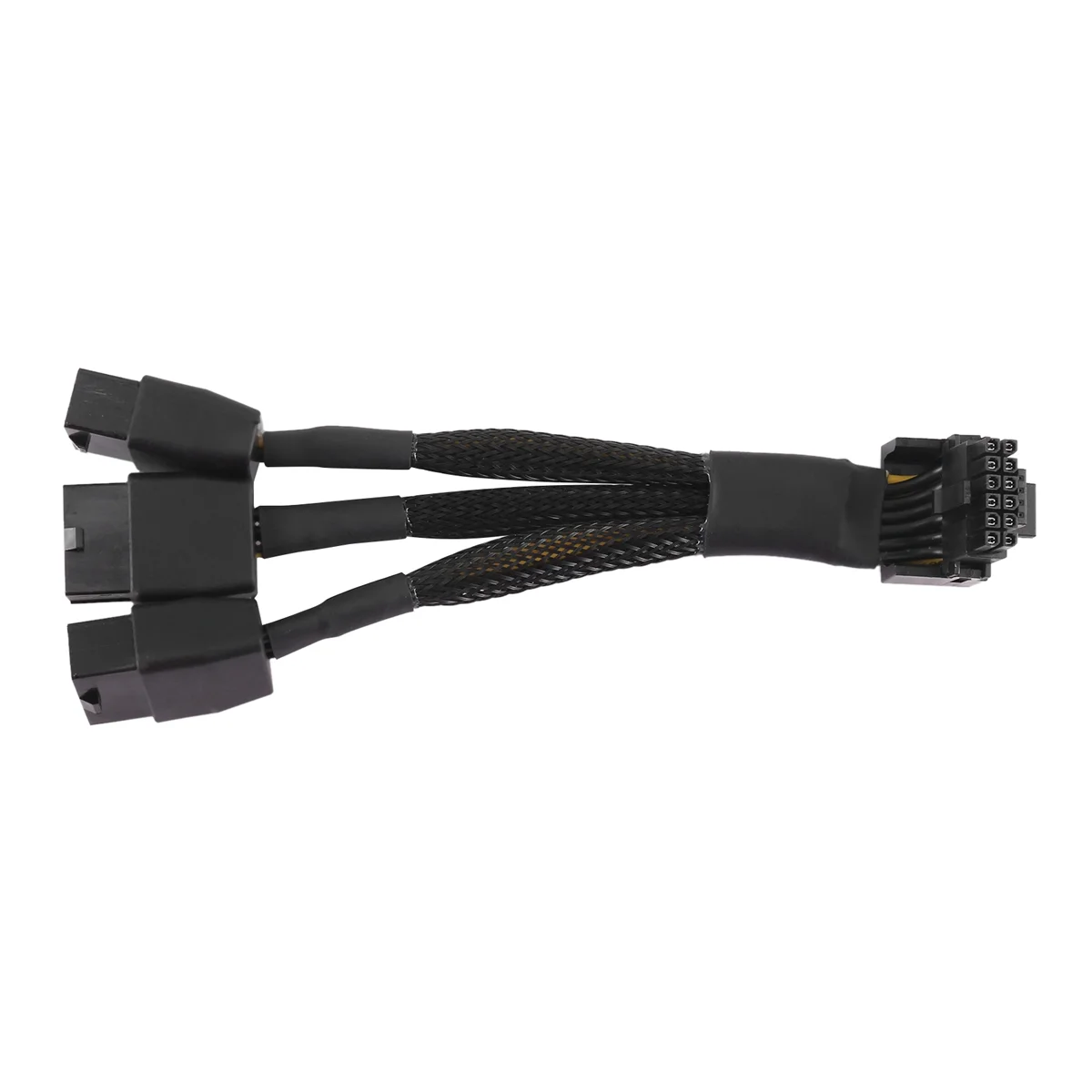 

3X8Pin PCI-E To 16Pin(12+4) PCI-E 5.0 12VHPWR Connector 90-Degree Elbow Cable GPU RTX4090 RTX4080 Series P8X3 TO 16PIN-B