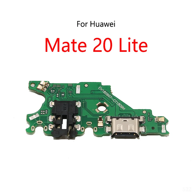 USB Charging Dock Port Socket Jack Connector Charge Board Flex Cable For Huawei Mate 20 Lite