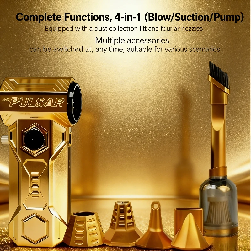 

X11 CycloneBlast 990000RPM Car Air Blower | 2-in-1 Compressed Duster Vacuum with Power Display