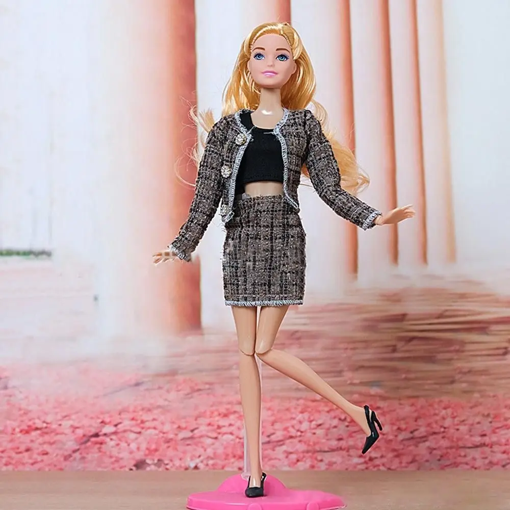 1 Set Mode Puppe Zubehör DIY Mädchen Kleidung Elegante Mantel Puppen Rock Casual Wear
