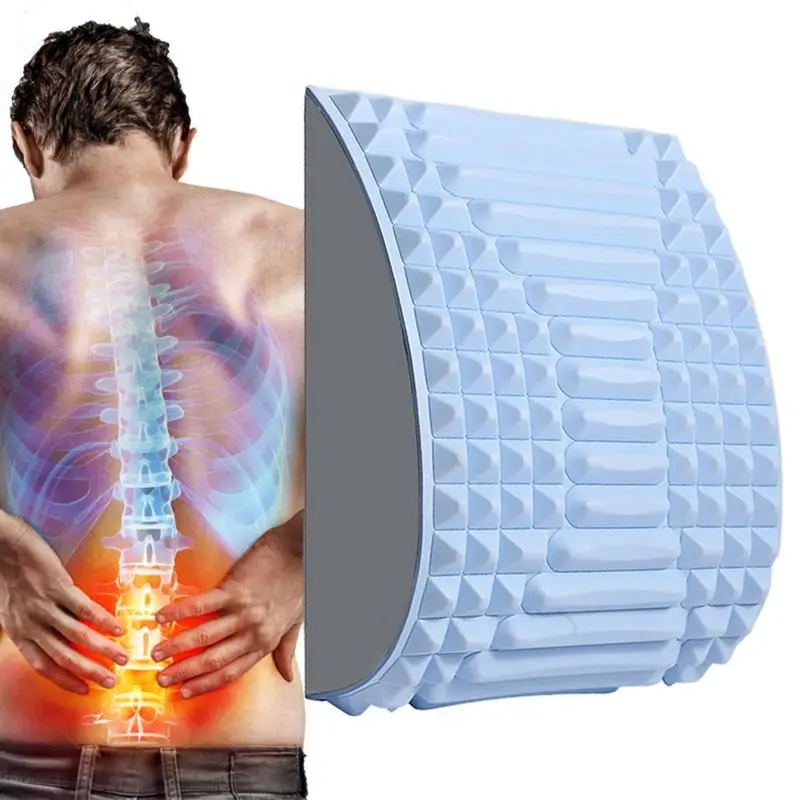 Neck And Shoulder Relaxer Back Neck Cracker For Lower Back Relief 33*9.5*24.5cm Chiropractic Pillow Neck Stretcher For TMJ