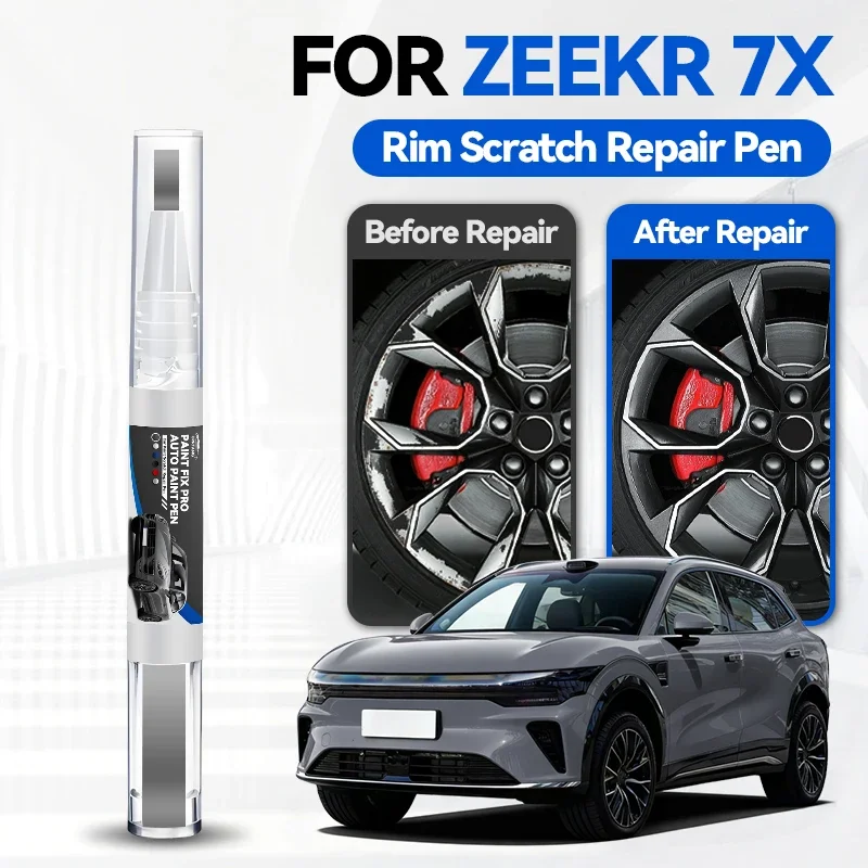 

Purpose Vehicle For ZEEKR 7X 2024-2025 CX1E Paint Repair Pen Touch Up Scratch Remover DIY Auto Accessories Black White Blue Gree