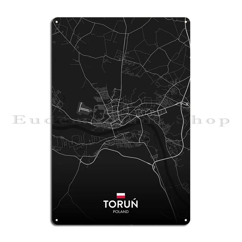 Torun PL Metal Plaque Poster Pub Mural Cinema Wall Decor Character Wall Mural Tin Sign Poster