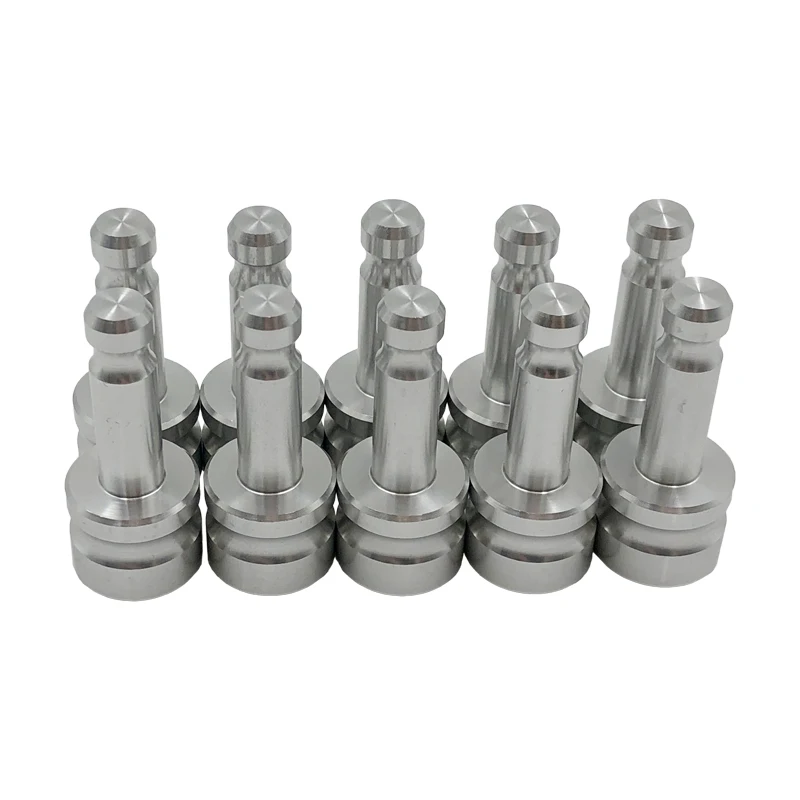 Substituição do Adaptador de Alumínio para Prism Gps Estação Total x 11 Rosca Fêmea To12 mm Pole Fit Prismas Snap-on 10 Pcs