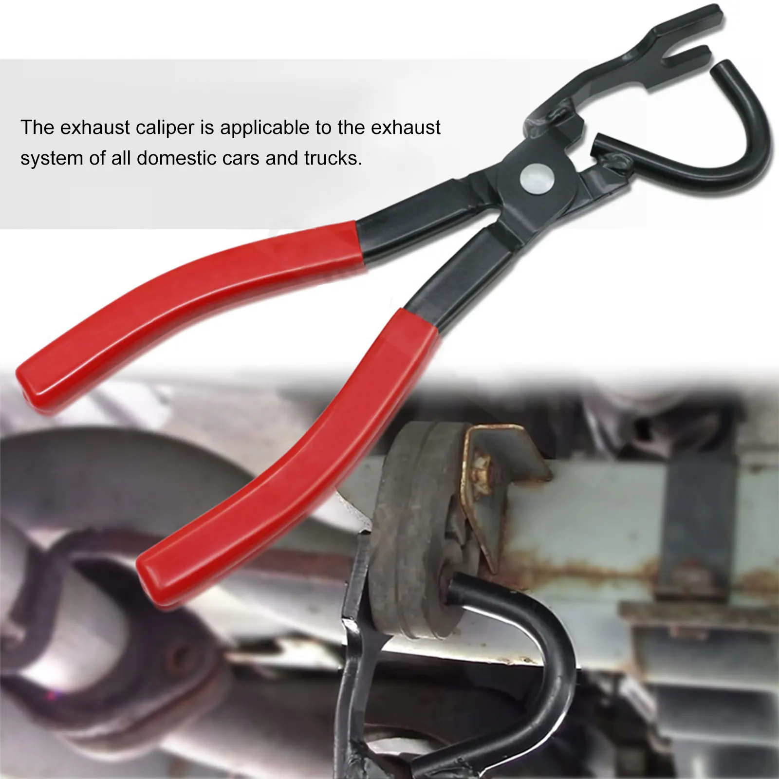 Universal Exhaust Plier Exhaust Hanger Bracket Removal Tool Iron Pipe Plier Automotive Exhaust Pipe Removal Pliers Separates