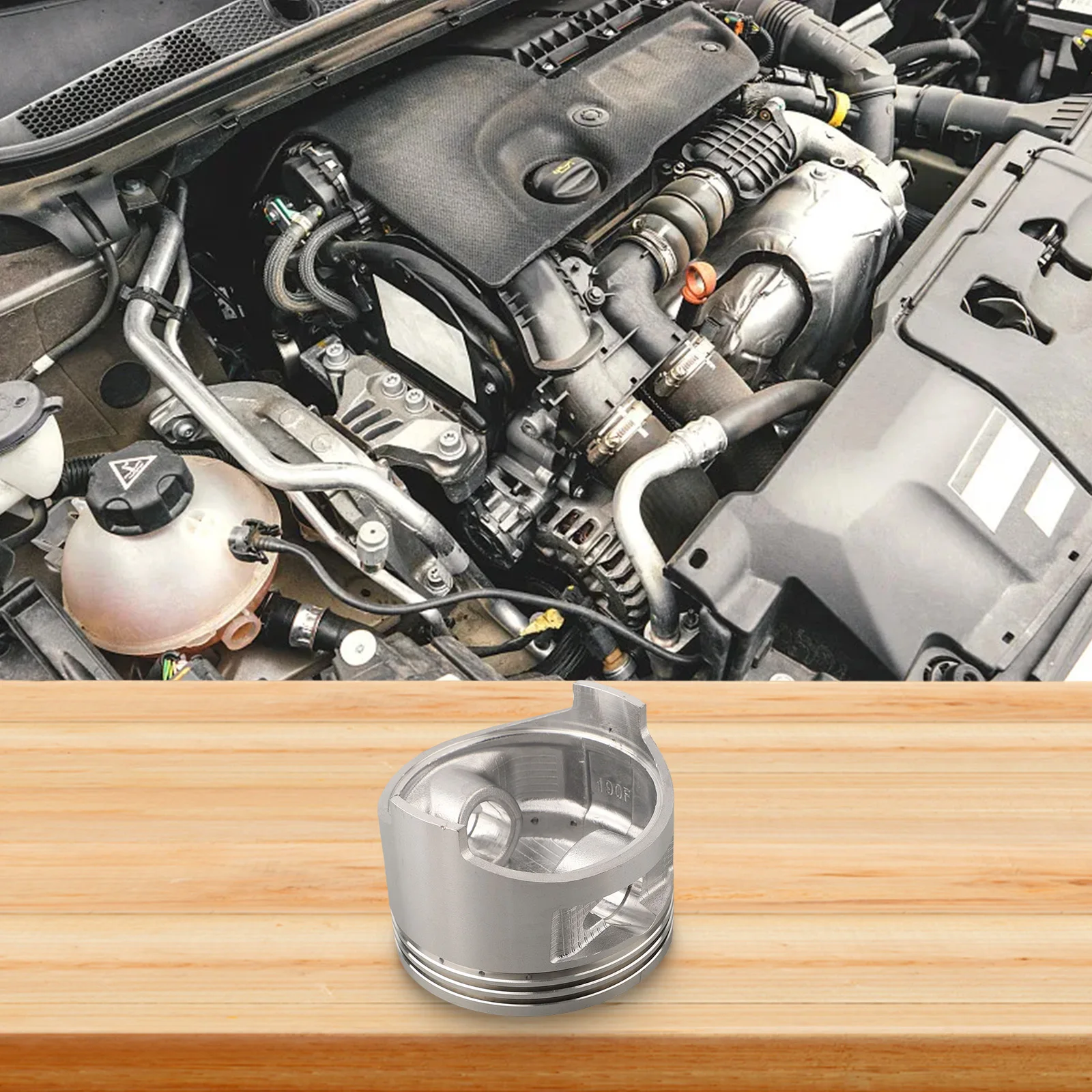 

Аксессуары для бензинового генератора 190F, комплект поршней, 90 мм, 190F/GX420, комплект поршневых колец в сборе для двигателя 6,0–6,5 кВт с поршневым контактом