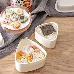 New DIY Sushi Mold Onigiri Rice Ball Food Press Triangular Sushi Maker Mold Japanese Home Kitchen Bento Accessories Tools