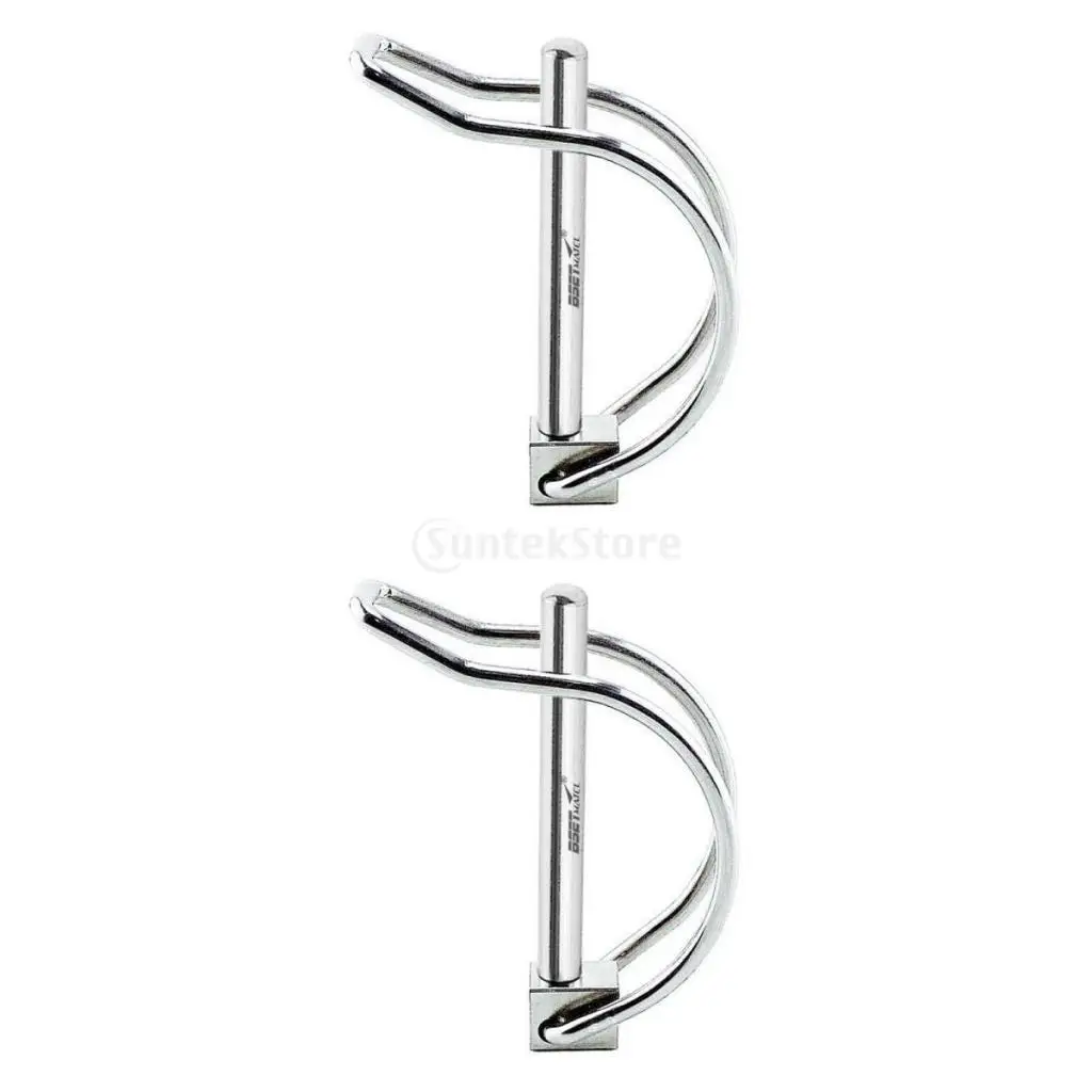 

Set of 2 Durable Release Boat Safety Coupler Pin Replacement 45mm