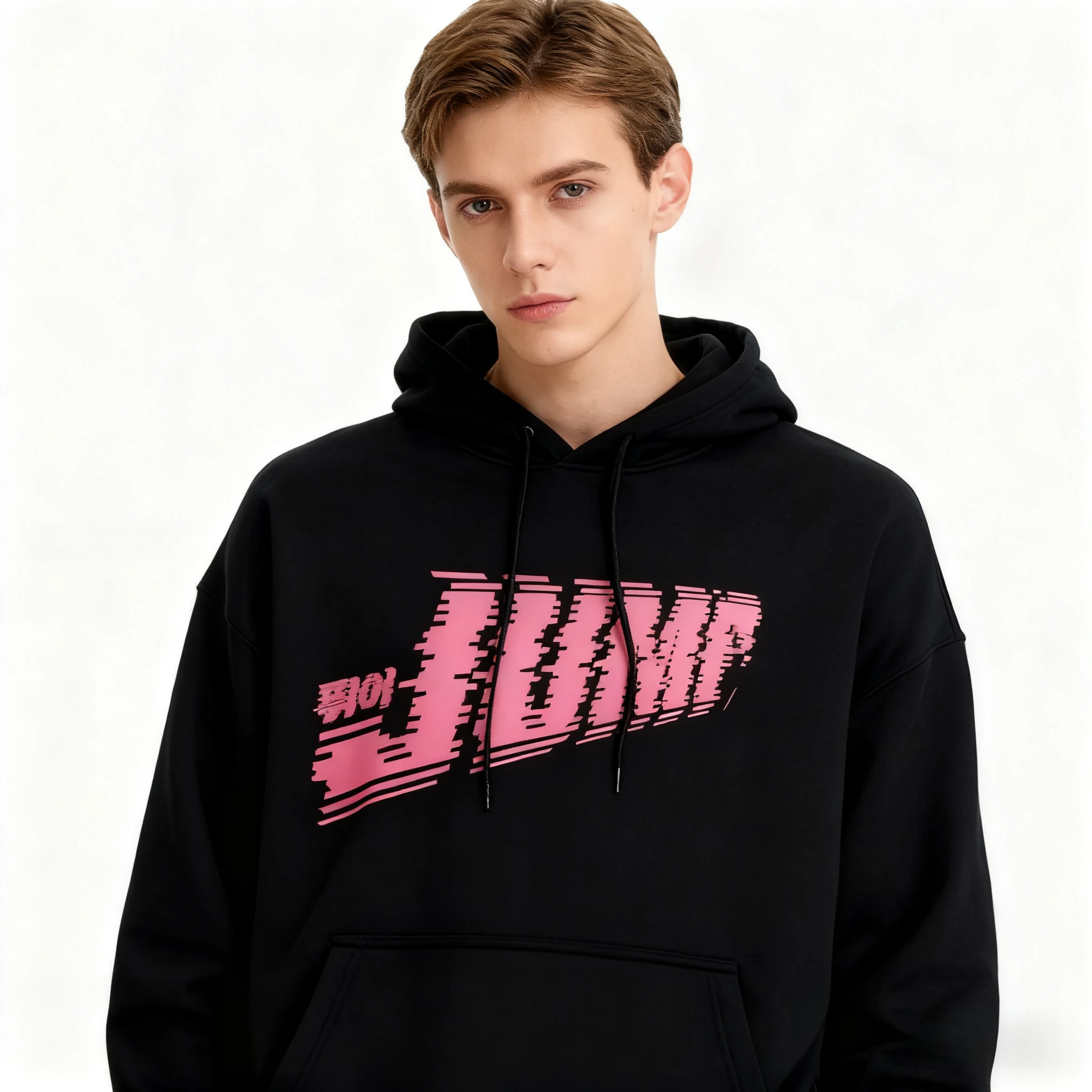 K Pop Girls Group هوديس الرجال النساء بلوفرات الموضة عادية فضفاضة طويلة الأكمام جيب بلوزات للجنسين الشارع الشهير البلوز #1